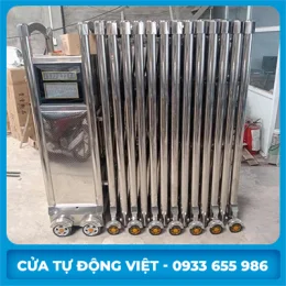 Cổng Xếp Inox GM03